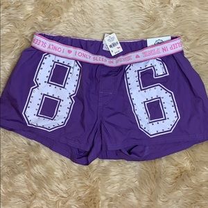 Victoria secret boxer sleep shorts